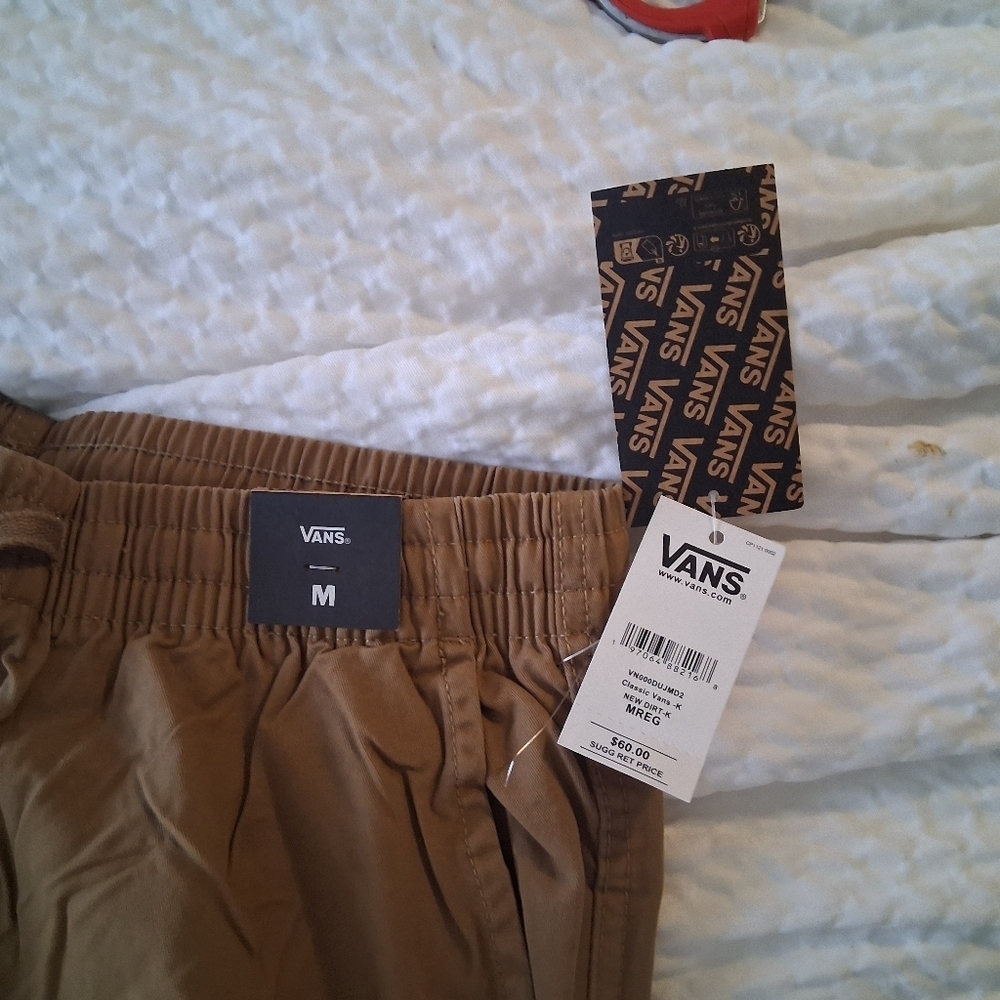 Van's Pants Mens Size Medium NWT Runs Big - Picture 2 of 8